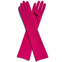 Gants élastiques en soie de lait de 18 pouces