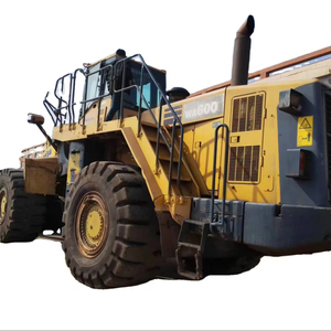 อาคารก่อสร้าง 12 ตันใช้รถตักล้อยาง <span class=keywords><strong>komatsu</strong></span> wa600-3 รุ่น <span class=keywords><strong>600</strong></span> รถตักหน้าไฟฟ้าสําหรับงานหนัก wa600-6