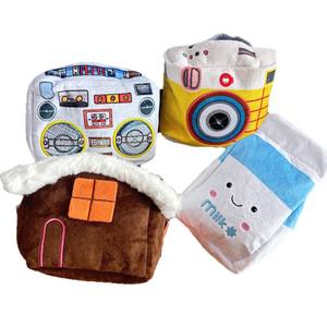 ของเล่นสุนัขแบบอินเทอร์แอคทีฟ ของเล่นเคี้ยวสำหรับลูกสุนัข ของเล่นรูปแมงมุมการ์ตูน ของเล่นกัดแทะสำหรับสุนัข - Product Image 1