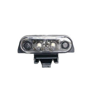 Feu de toit Volvo Truck 21087346 82116545, feu latéral de style européen pour camions de moyenne et lourde capacité, lentille en verre noir, blanc, orange - Product Image 1