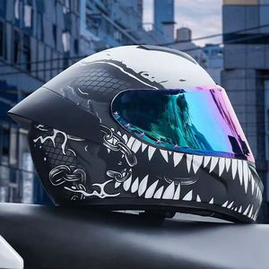 Hochwertige Sicherheit Dirt Bike ABS Elektro roller Fahrrad Voll gesicht für Männer Motorrad helme - Product Image 1