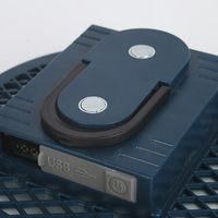 Lampe de camping portable à LED rechargeable sur batterie au lithium, en forme de soucoupe volante, pour éclairage d'ambiance extérieur