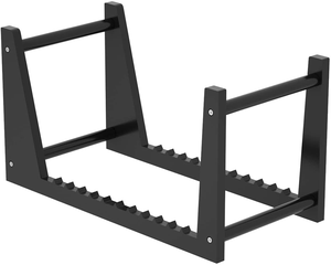 Soporte de almacenamiento de discos de <span class=keywords><strong>vinilo</strong></span> acrílico negro UMI, estante de exhibición de álbumes clásicos para electrodomésticos - Product Image 6