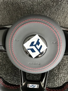 <span class=keywords><strong>Volante</strong></span> de Cuero de Alta Calidad para Volkswagen VW Polo Golf R <span class=keywords><strong>6</strong></span> 7 8 MK6 MK7 <span class=keywords><strong>GTi</strong></span> Passat B7 B8 Jetta - Product Image 4
