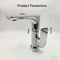 Robinet mélangeur tactile en acier inoxydable de haute qualité, design moderne en céramique, idéal pour lavabos de chambre et salles de bain – Vente directe usine