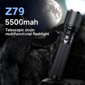 Z79 सुपर पावर बैंक 2200lm जूमैबल फ्लैशलाइट 6 मोड बहु-कार्यात्मक लंबी दूरी की पोर्टेबल टॉर्च - Product Image 2