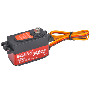 Servo Digital PWM Gx3212mg 12kg 1/10 para Coche RC de Derrape Plano, Engranaje de Dirección de Metal de Cuerpo Corto, Piezas y Accesorios RC - Product Image 1