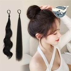 Extensions de cheveux de fête pour femmes élégantes WFH7120-Volume et style Accessoire de cheveux humains fait à la main - Product Image 1