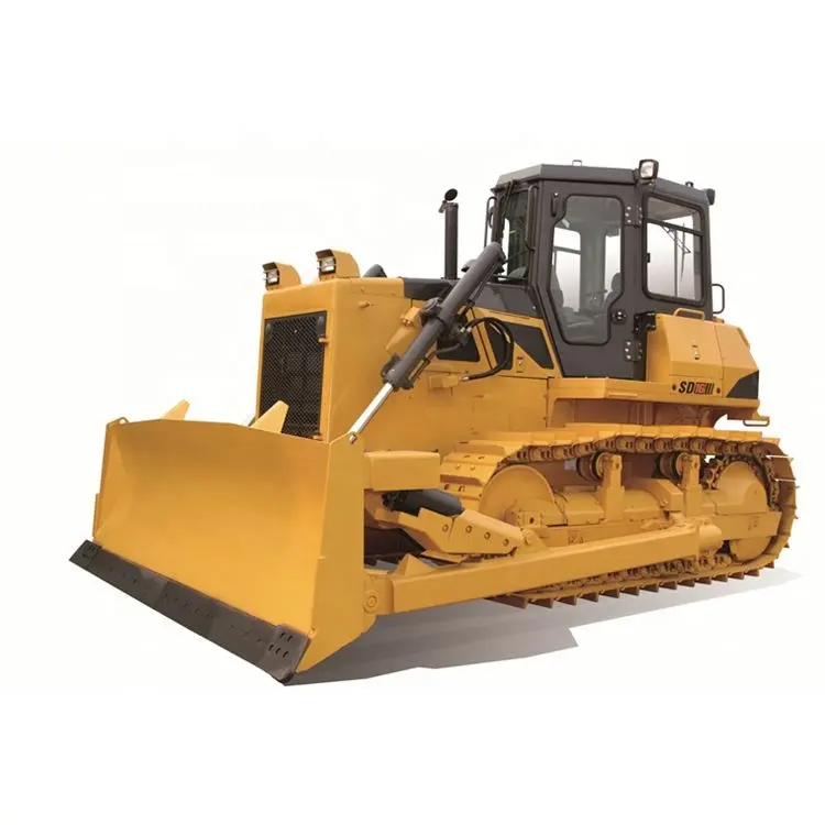 Çin Shantui Dozer 160HP ekskavatör paletli parça buldozer SD16