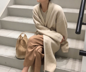 Nouvel arrivage <span class=keywords><strong>de</strong></span> pull épais long et chaud pour femme, manteau d'hiver et <span class=keywords><strong>de</strong></span> printemps tricoté - Product Image 5