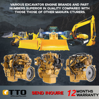 OTTO NEW Diesel 3064 3066 C4.2 C4.4 C6.4 C6.6 C7.1 C-9 C9 C9.3 C13 C15 C18 Ensemble moteur complet pour excavatrice