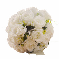 Hauien Hochzeits geschenk Rose Bouquet Braut band hält Blumen für Abschluss feier und chinesischen Neujahr Muttertag