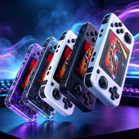 Console de Jeu Portable R36H à Écran Couleur HD Populaire 2026, RK3326 4,2 Pouces, Quad Core 64 bits, Prise en Charge de 2 Cartes TF 64 Go