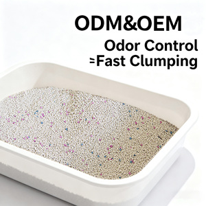 <span class=keywords><strong>Arena</strong></span> para Gatos <span class=keywords><strong>Aglomerante</strong></span> de Bentonita de Sodio Orgánica, Ecológica, Desechable por el Inodoro, con Aroma, en Perlas Blancas de Baja Emisión de Polvo - Product Image 5