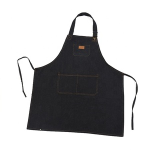 <span class=keywords><strong>Delantal</strong></span> de Cocina de Mezclilla de Algodón con Logotipo Personalizado en Negro y Gris <span class=keywords><strong>para</strong></span> <span class=keywords><strong>Hombre</strong></span>, <span class=keywords><strong>Delantal</strong></span> de Mezclilla <span class=keywords><strong>para</strong></span> Barbacoa - Product Image 5