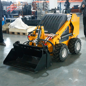 Mini Skid Steer Loaders EPA Engine <b>Wheel</b> Track Bucket Skid Steer Compact Track <b>Small</b> Skid Steer for Sale - Product Image 4