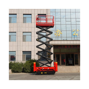 Ascenseur durable de ciseaux d'ascenseur d'homme pour le travail de maintenance indonésien - Product Image 3