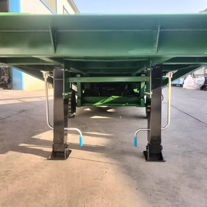 Rampa de patio hidráulica de <span class=keywords><strong>10T</strong></span>, rampa de muelle de carga móvil de acero para remolques de contenedores, elevador de carga hidráulico de almacén, envío rápido - Product Image 3