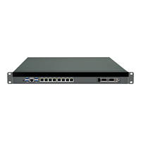 Router Empresarial OEM 1U para Montaje en Rack, Intel B860, Ultra 7 265K, Ultra 9 285K, 100G SFP+, 8L, pfSense, Ubuntu, CentOS, Firewall, VPN, Doble Fuente de Alimentación