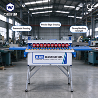 Machine à sceller les bords courbes et droits WANJIA 770 avec bande de rouleau d'extrusion pour fabricants d'armoires et usines de travail du bois – Vente en gros