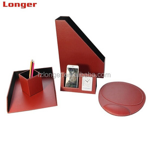 Lg891 Chất Lượng Cao PU Da Văn Phòng Văn Phòng Phẩm Bộ Quà Tặng Bán Buôn Tùy Biến Máy Tính Để Bàn & Ngăn Kéo Tổ Chức Bởi LG - Product Image 5