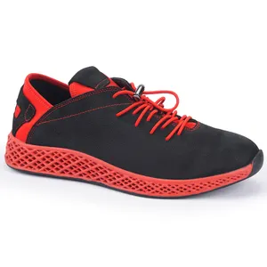 Yüksek kaliteli siyah basketbol spor ayakkabı yürüyüş ayakkabısı koşu ayakkabıları deri erkek spor ayakkabıları
