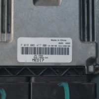 Piezas de Desguace de Automóviles de Segunda Mano, Computadora de Motor XinTu V80 V90, Unidad de Control ECU para RV, F01R00DBX MED17