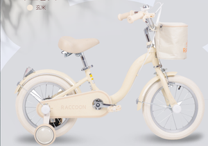 <span class=keywords><strong>Bicicleta</strong></span> rosa para niña, marco de resistencia de espesor, neumático grueso de doble capa, rueda de entrenamiento, cestas de nailon, guardabarros de cadena, campana de anillo - Product Image 2