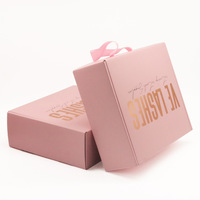 Caja de Cartón Corrugado Rosa para Envíos, Embalaje de Cosméticos y Regalos, con Diseño Personalizado y Logotipo Gratuito