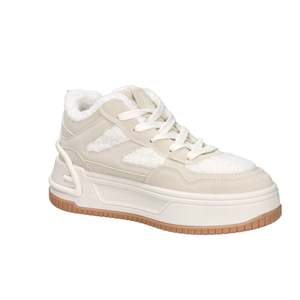 Laura Biagiotti Women's Sneakers Beige 9211 Winter Warm Casual Shoes - Product Image 5
