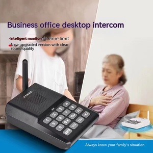 Sistema de Intercomunicación Inalámbrico de Escritorio Personalizado con Monitoreo Inteligente, Llamadas Grupales, para Oficina, Negocios, Hogar y Hospital - Product Image 3