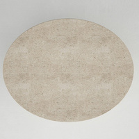 Table d'appoint cylindrique en marbre, base en pierre naturelle de travertin massif, style Wabi Sabi, meuble d'appoint intérieur, maison de rêve