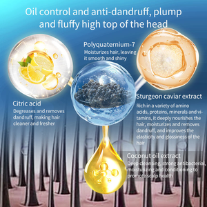 مجموعة الشامبو والبلسم والكافيار الطبيعي الخالي من الكبريتات من العلامة الخاصة زيت مرطب مضاد للقشرة سريع لنمو الشعر بالجملة - Product Image 5