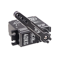 Populaire A80BHMF 25T CNC boîtier puissant 40KG 0.085s MG HV numérique Brushless Servo pour avion RC