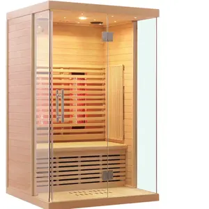 Nieuw Ontwerp Modieuze Stoomsauna Infrarood Sauna En Stoombad Gecombineerde Ruimte, Saunaruimte Voor Fitnessapparatuur