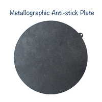 Custom Black Abrasive Disc Magnetic Anti-Stick High Rigidity Durable Metal Base 3.0mm Thickness Sample Preparation Made in China