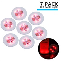 Sous-verres LED RGB personnalisables 4 pièces pour bar, accessoires lumineux pour plateaux à cocktails et jeux de beer pong