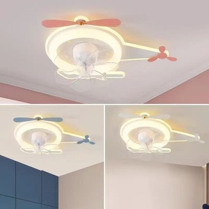 Anaokulu Fan Lambası, 2025 Yeni Stil Salınımlı Tavan Vantilatörü, Yatak Odası, Çocuk Odası, Yemek Odası, Ev Tipi - Gövde - Product Image 1