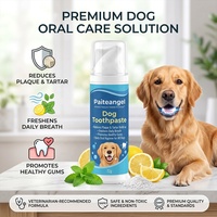 Soins bucco-dentaires pour chiens, dentifrice pour chiens, contrôle du tartre, santé des gencives, nettoyage dentaire quotidien, plaque dentaire, tartre, rafraîchisseur d'haleine, 72g, marque privée