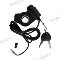 Interrupteur à clé de haute qualité pour trottinette électrique – Verrouillage de tension et interrupteur d'alimentation pour réparation et assemblage