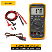 For 17B MAX-02 Handheld Digital Multimeter IP40 Protection 1000V Electrical Tester