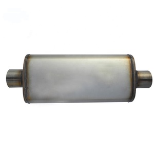 不锈钢通用性能汽车排气消声器消音器定制尺寸 - Product Image 3
