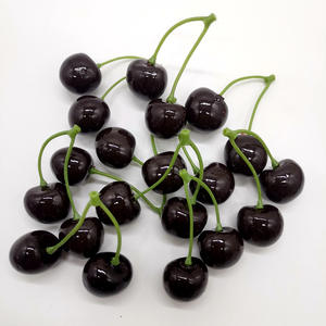 12 יח'\שקית דובדבן מזויף prop קישוט קצף סיטוני דובדבן - Product Image 4