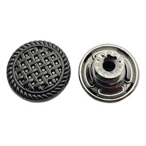 Botón de mezclilla de aleación de <span class=keywords><strong>zamak</strong></span> botón de metal hecho en fábrica en medias - Product Image 2
