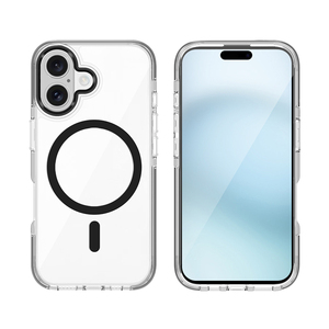 Venta al por mayor 2,5 MM TPE TPU acrílico magnético teléfono cubierta a prueba de golpes caso para <span class=keywords><strong>iPhone</strong></span> 16 muestra gratis - Product Image 1