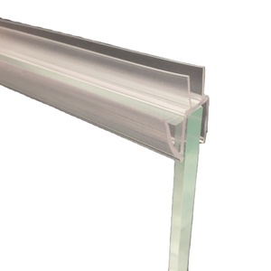 Tira de Sellado de Silicona Transparente Impermeable para Puertas Modernas y Mamparas de <span class=keywords><strong>Ducha</strong></span>, Resistente a la Intemperie y Duradera - Product Image 1