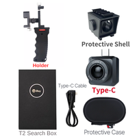 InfiRay T2-Search 256x192 Pixels 25HZ Thermoscope de détection extérieure Imageur thermique infrarouge pour Android