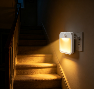 Bestselling <b>Plug</b> <b>in</b> Adjustable Motion Sensor Night <b>Light</b> Dimmable LED Sleep Lamp Color Changing Square Bedside <b>Light</b> for Bedroom - Product Image 6