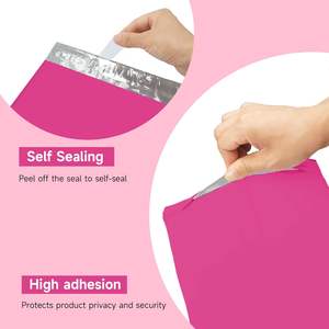 Huamaohengchun Pink Poly Mailers 10x13 100 Pcs Eco-Friendly Customizable Waterproof Shipping Bags Self-Seal Adhesive Durable - Product Image 5