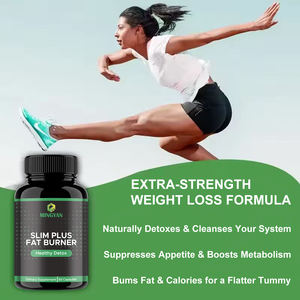 MY Factory Nachtzeit-Fettverbrenner-Kapseln |   Weiße Kidneybohne Grüne Kaffeebohne L-Theanin L-Tryptophan Schlafunterstützung - Product Image 2